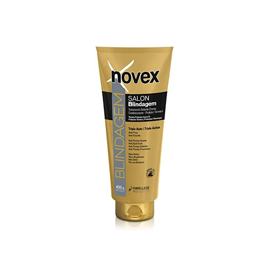 Beauty Novex Gold Blindaje Capilar 400g