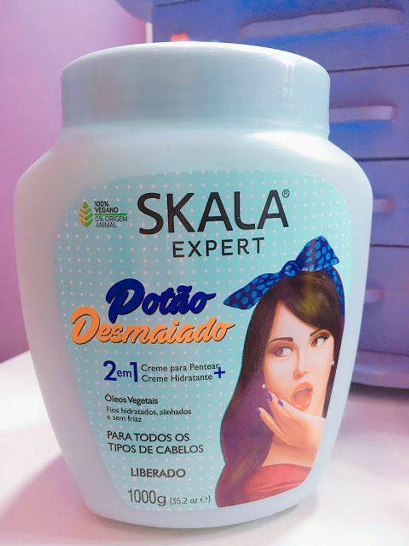 Moda Potão Desmaiado - 2 em 1 - Creme para Pentear + Creme Hidratante