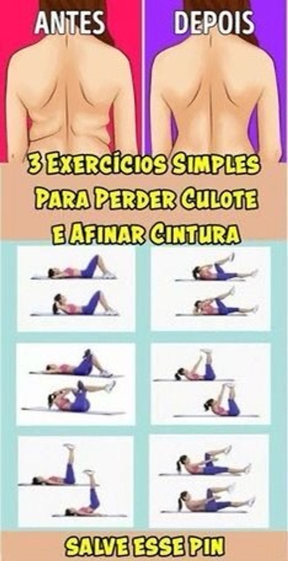 Moda treino para culote e cintura