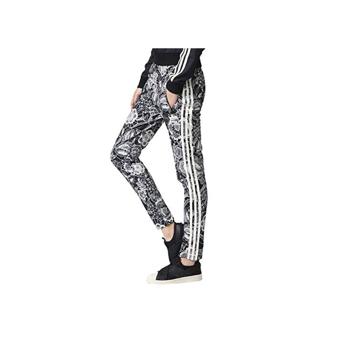 Fashion adidas Florido SST TP Pantalón, Mujer, Multicolor