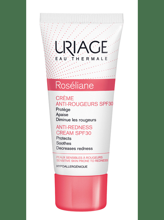 Productos Uriage roséliane creme anti-vermelhidão