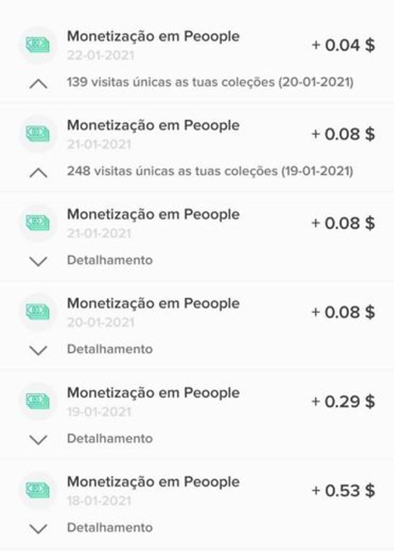 Social VISITEM AS COLEÇÕES