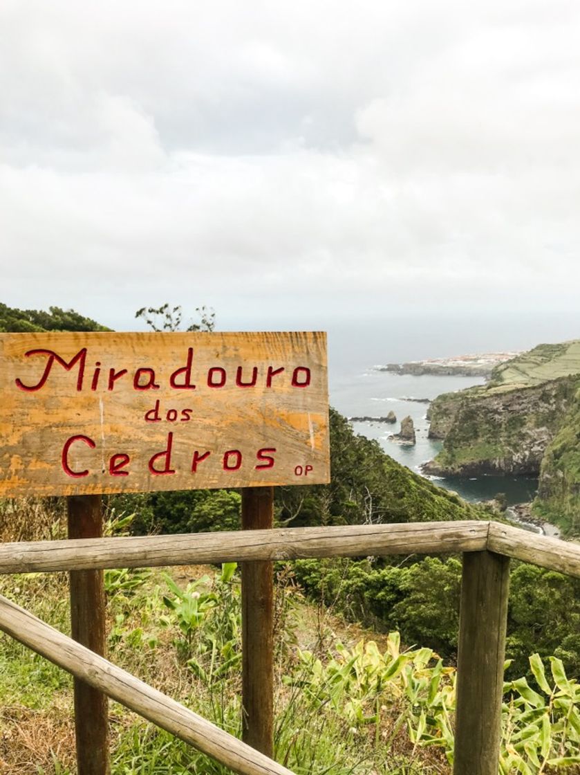 Lugar Miradouro dos cedros