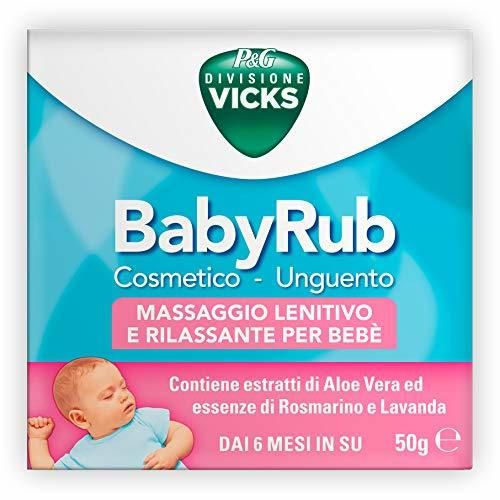 Procter & Gamble Vicks BabyRub Idratante Lenitivo Rilassante Bambini 50 g