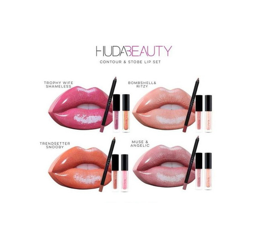 Huda Beauty lip set