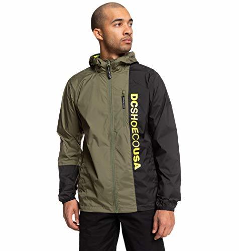 Social DC Shoes Dagup Triple Block-Corta-Viento Resistente Al Agua con Capucha para Hombre