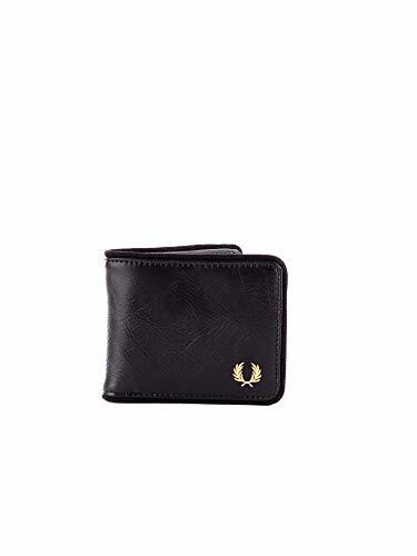 Fred Perry Tonal Classic Hombre Wallet Negro