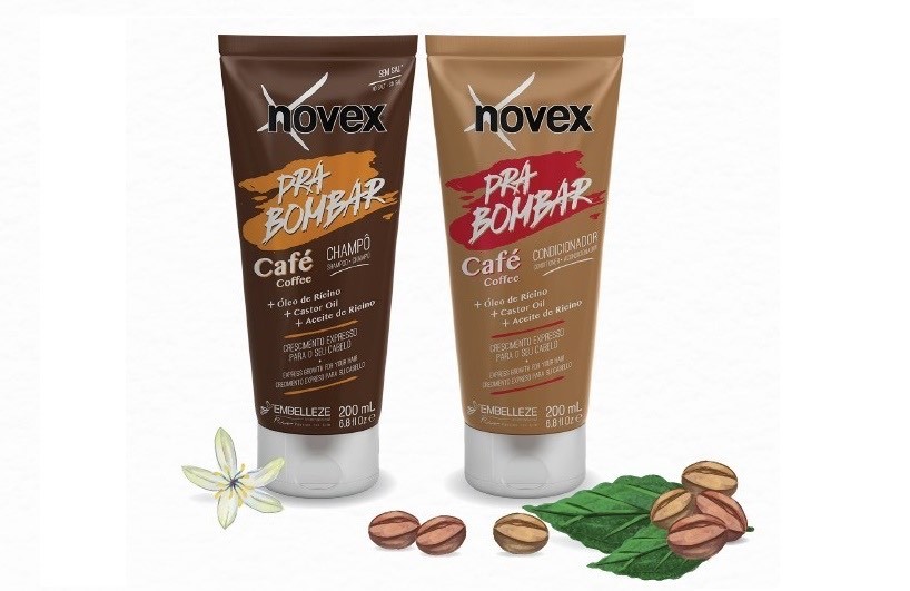 Fashion Novex Champô e Amaciador Pra Bombar Café