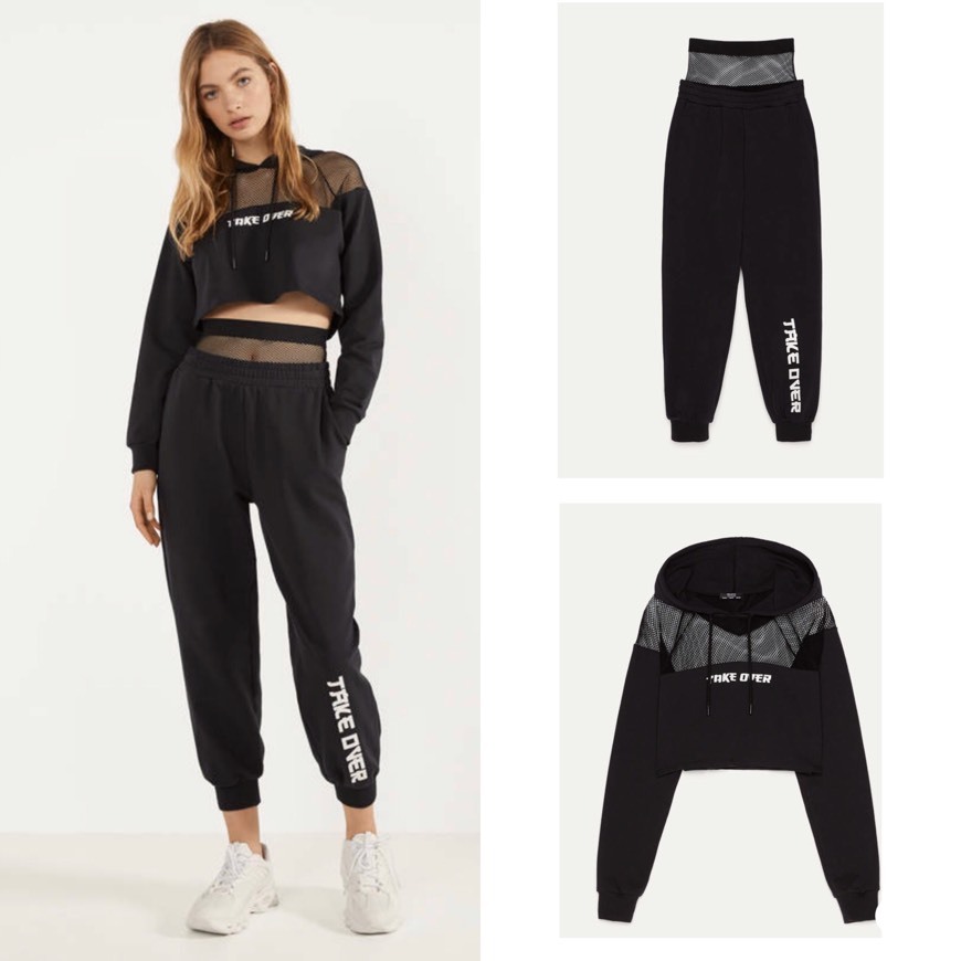 Conjunto de fato de treino com mesh