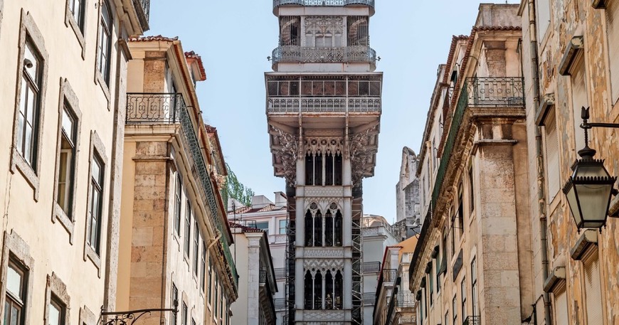 Lugar Elevador de Santa Justa