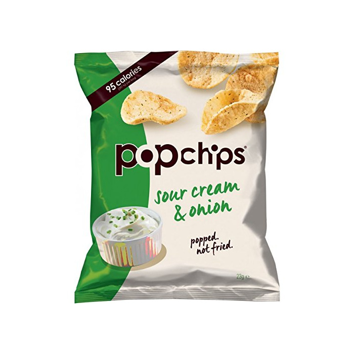 Product Popchips Sour Cream and Onion Popped Potato Chips 23 g