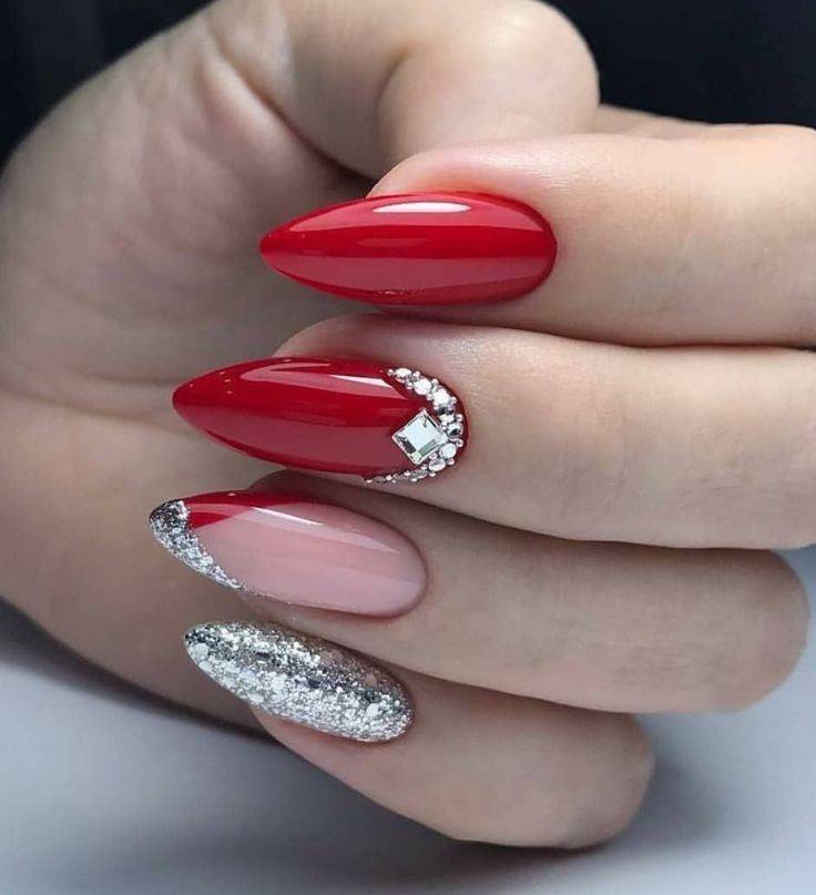 Moda Red nails ❤️