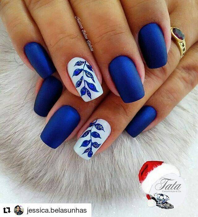 Moda Blue nails 💙