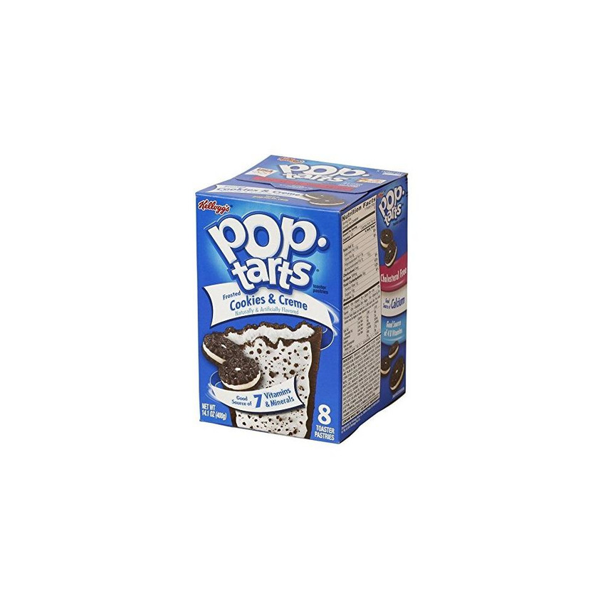 Producto Tarts Cookies & Creme, de Kellogg's Pop