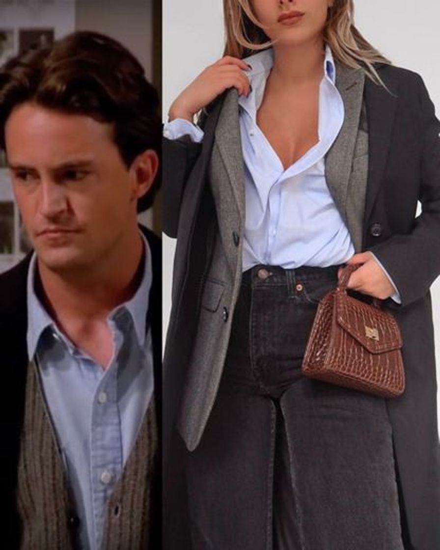 Moda Chandler Bing inspired outfit | F•R•I•E•N•D•S