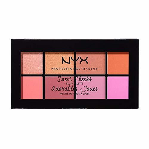 Social NYX Professional Makeup Sweet Cheeks Blush Powder Palette 01 28g