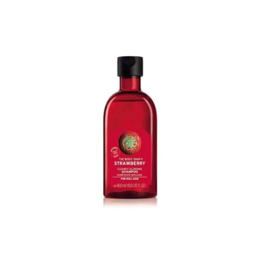 Champú brillante The Body Shop Strawberry Clearly de 400 ml