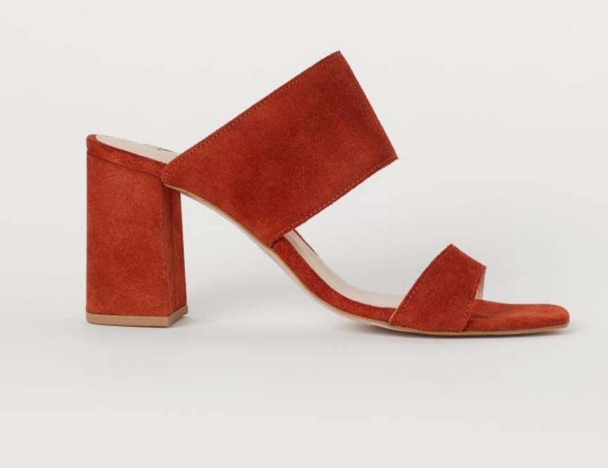 Sandálias Cor Tijolo