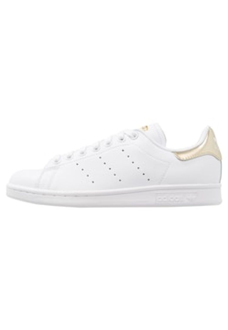adidas Originals STAN SMITH - footwear white/gold metallic - Zalando