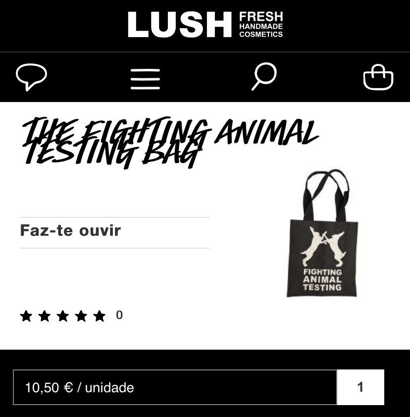 Product Saco de pano lush