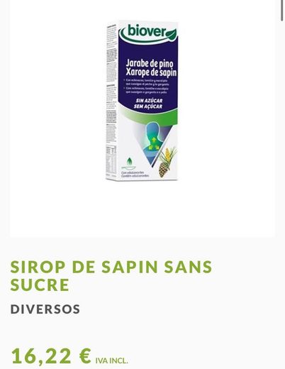 Sirop De Sapin 
