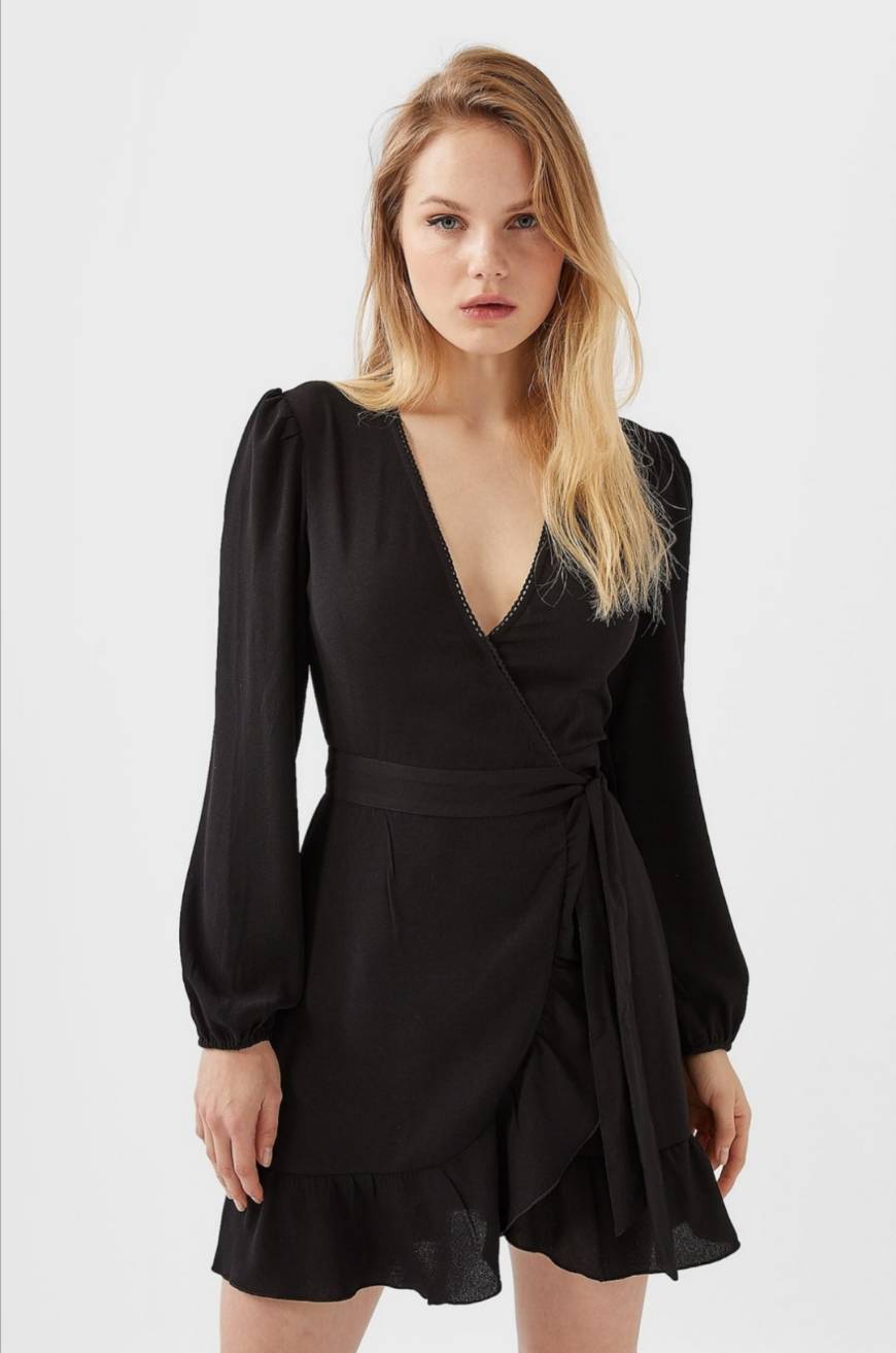 Social Vestido mini com folho