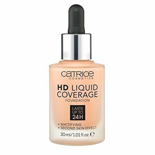 Catrice hd foundation sand beige 030 coverage liquid 30 ml.