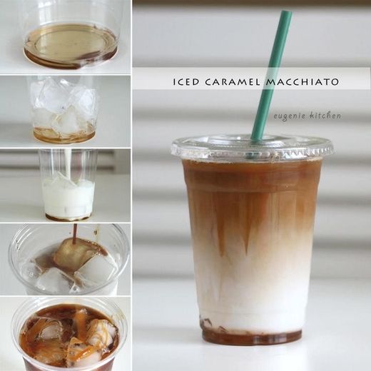 Starbucks Iced Caramel Macchiato 