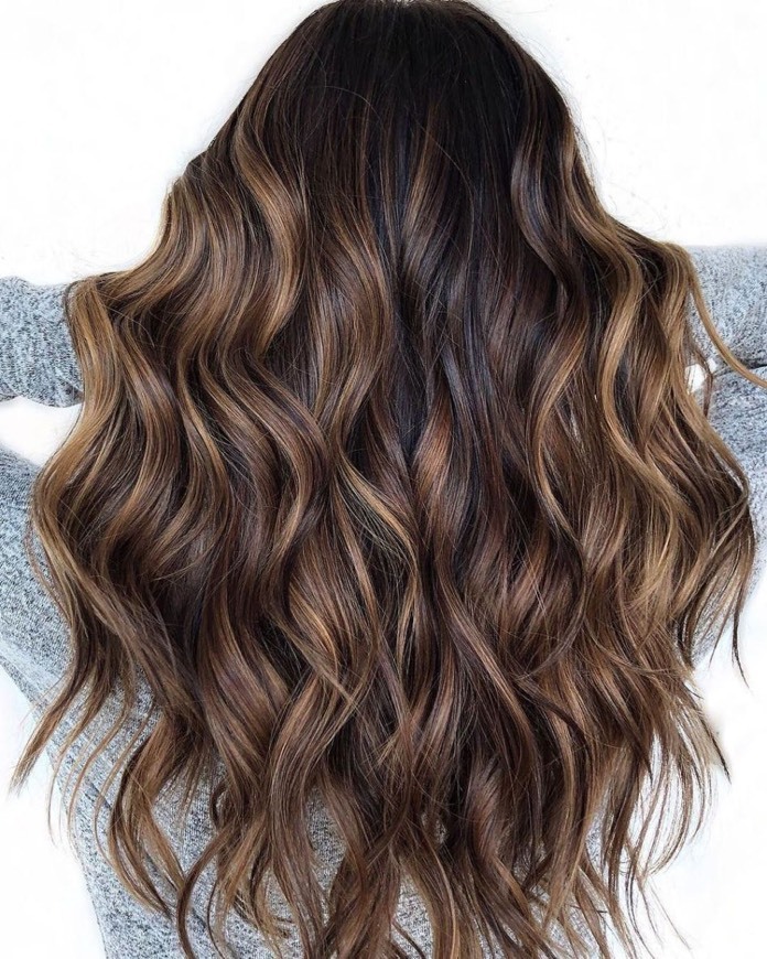 Fashion Chocolate Brown Balayage 