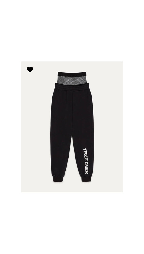 Product Calças jogger com mesh 