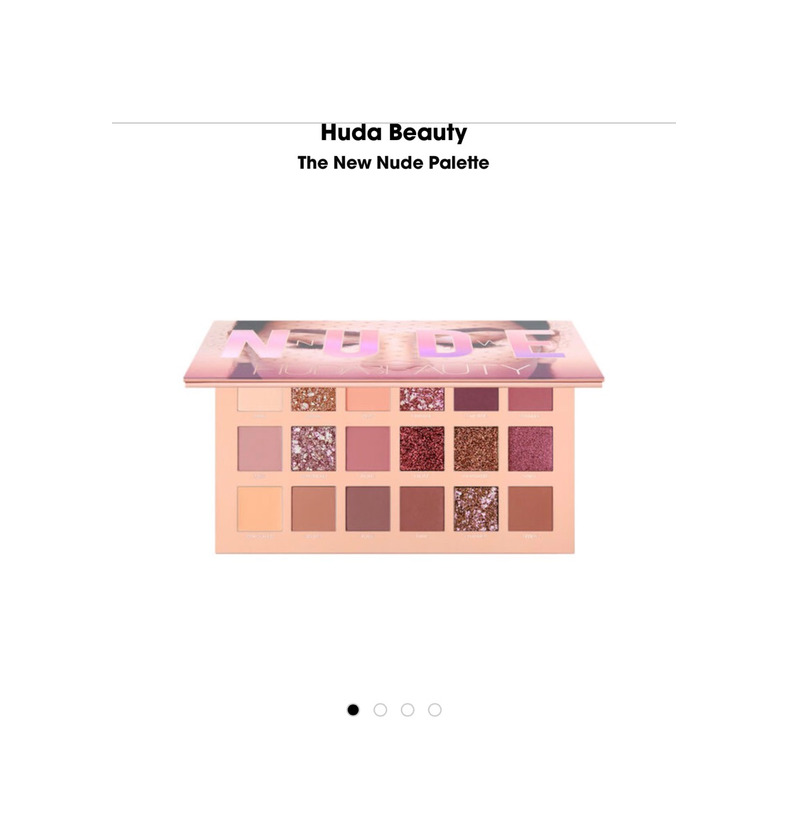 Product Paleta nudes Huda