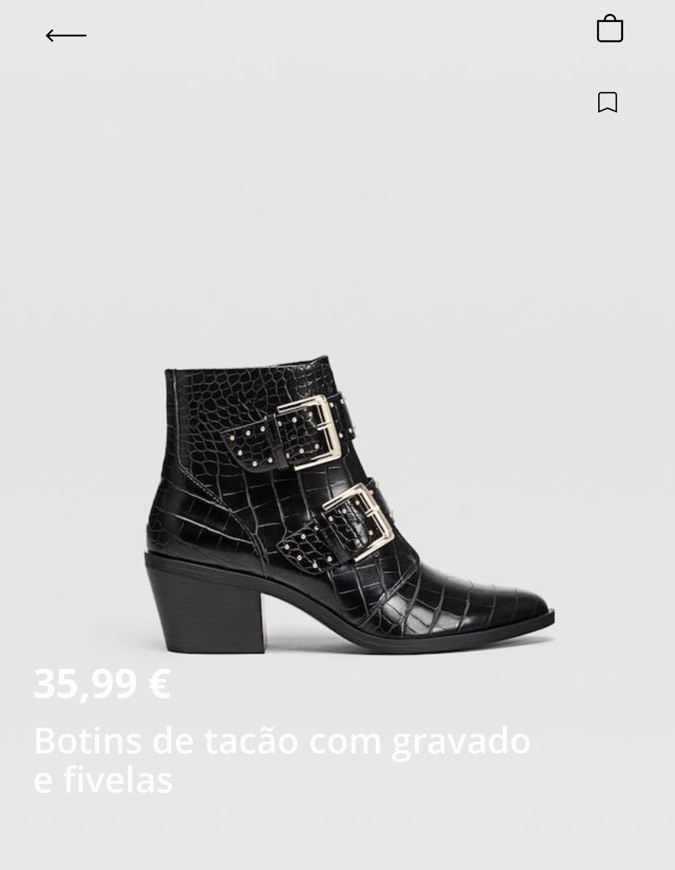 Product Botins mega lindos stradivarius✨