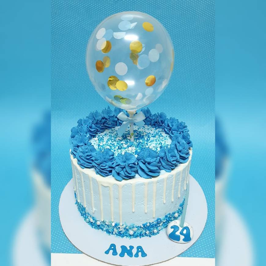 Moda Cake Blue 💙