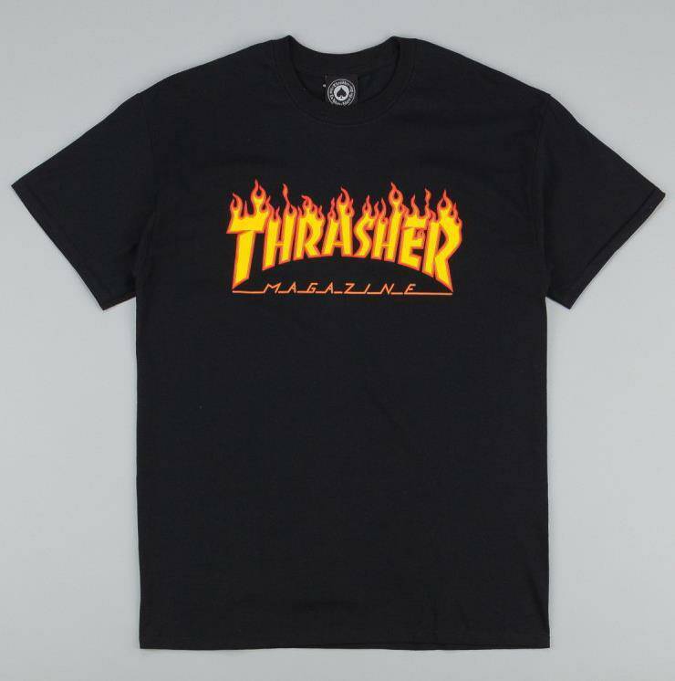 Fashion T-shirt Trasher (100% algodão)