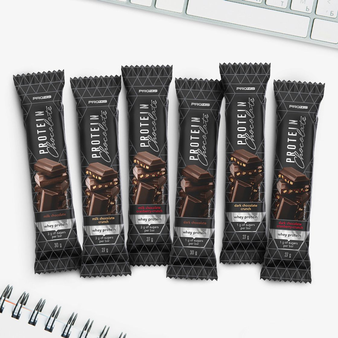 Social 24 x Whey Protein Dark Chocolate 30 g
