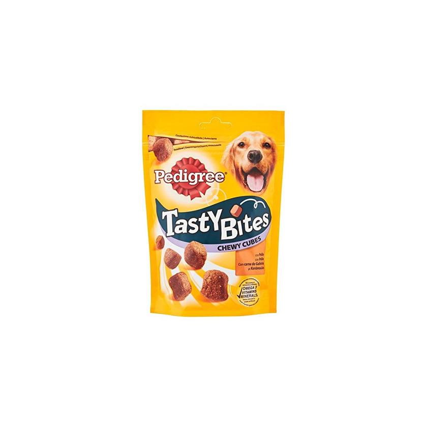 Product PEDIGREE Tasty Bites Chewy Cubes Carne para Educar 137 g