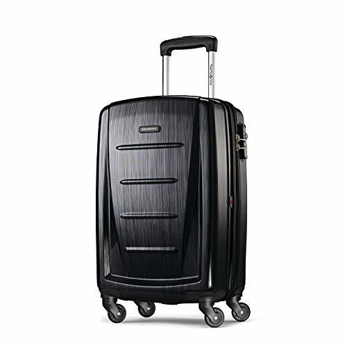 Products Samsonite Winfield 2 - Maleta rígida con Ruedas giratorias, Antracita cepillada.