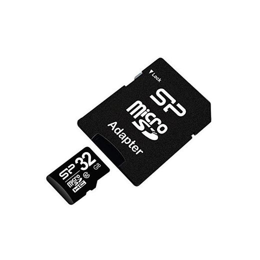 Silicon Power Tarjeta de memoria MicroSD SDHC  32 GB