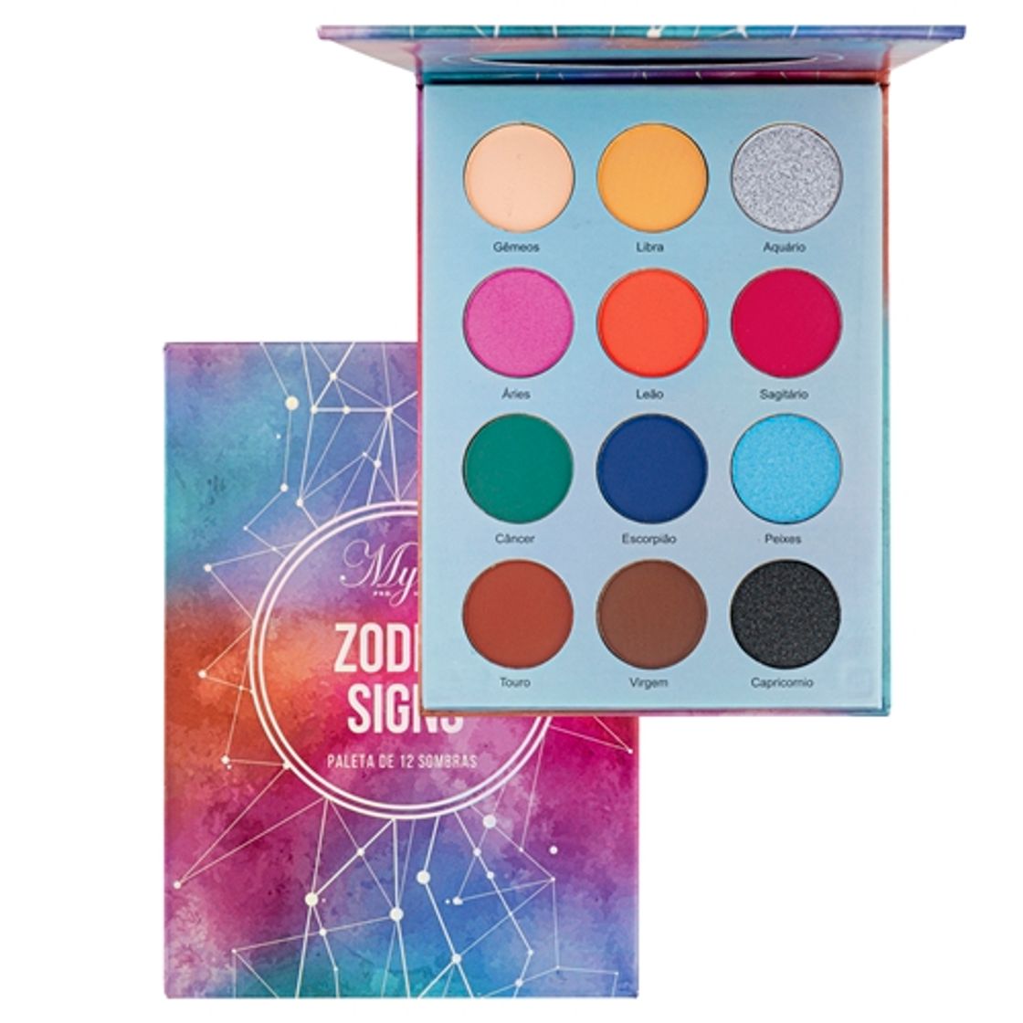 Fashion paleta de sombras zodiac signs - my life