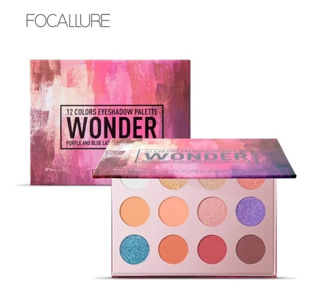 Fashion Paleta De Sombras Wonder + Brinde