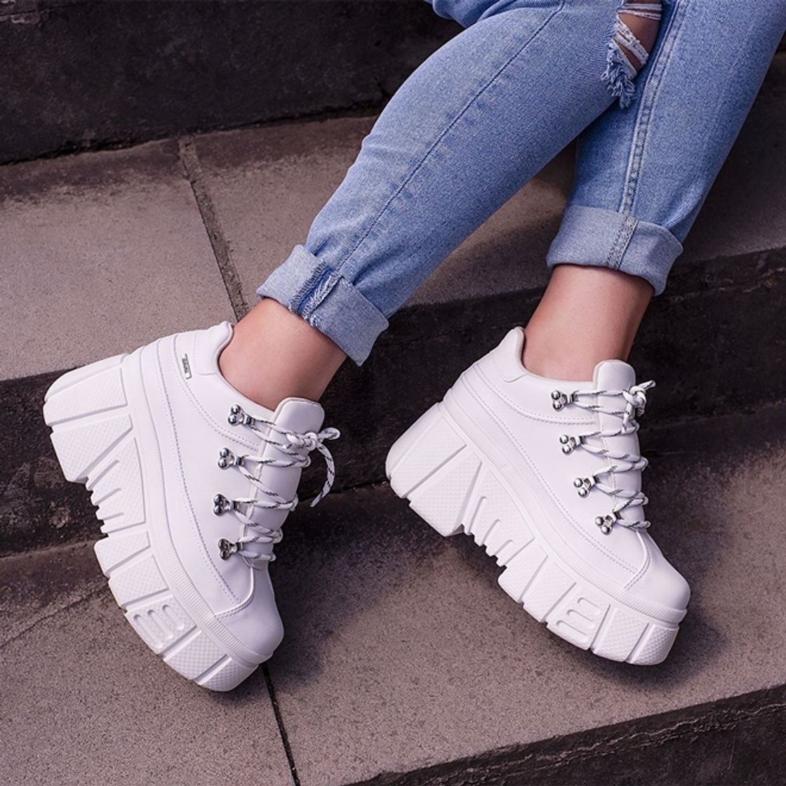 Fashion DAD SNEAKER DAKOTA FLATFORM BRANCO