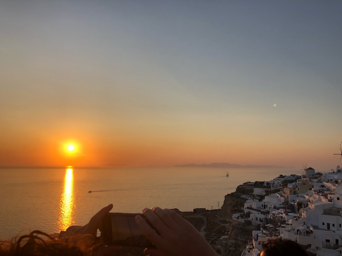 Place Sunset Point, Oia