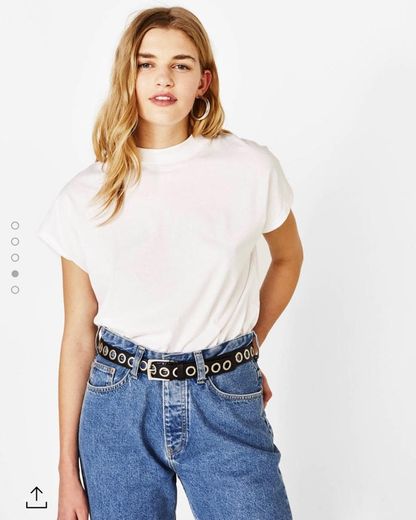 Cinto com Eyelets Bershka 