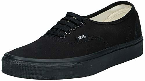 Fashion Vans Authentic, Zapatillas de Tela Unisex, Negro