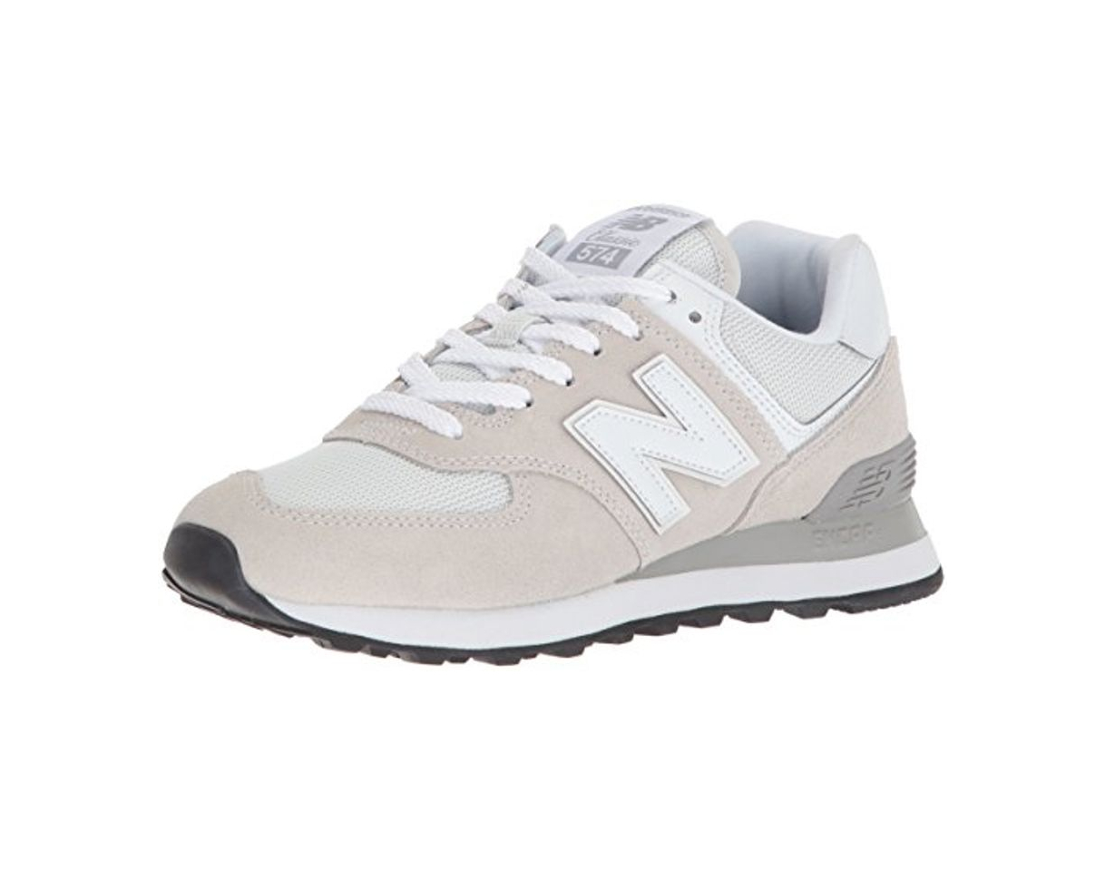 Social New Balance WL574EB, Zapatillas Mujer, Blanco