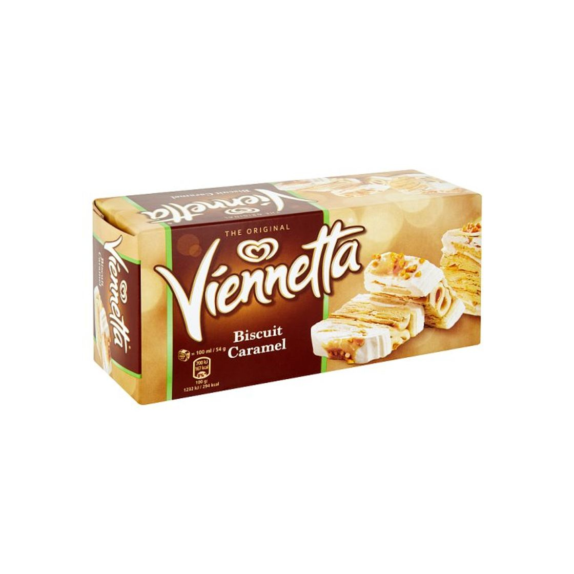 Producto Viennetta Biscuit Caramel 