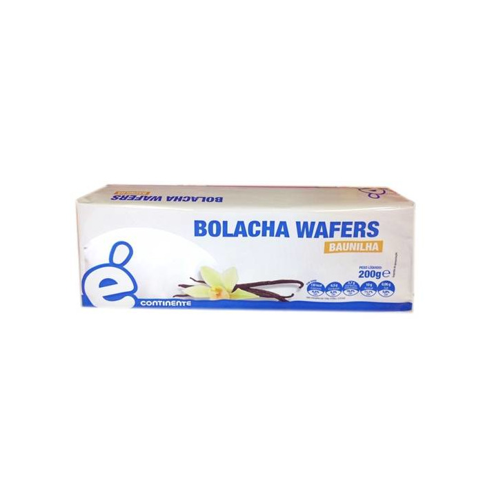 Producto Bolachas wafer baunilha 