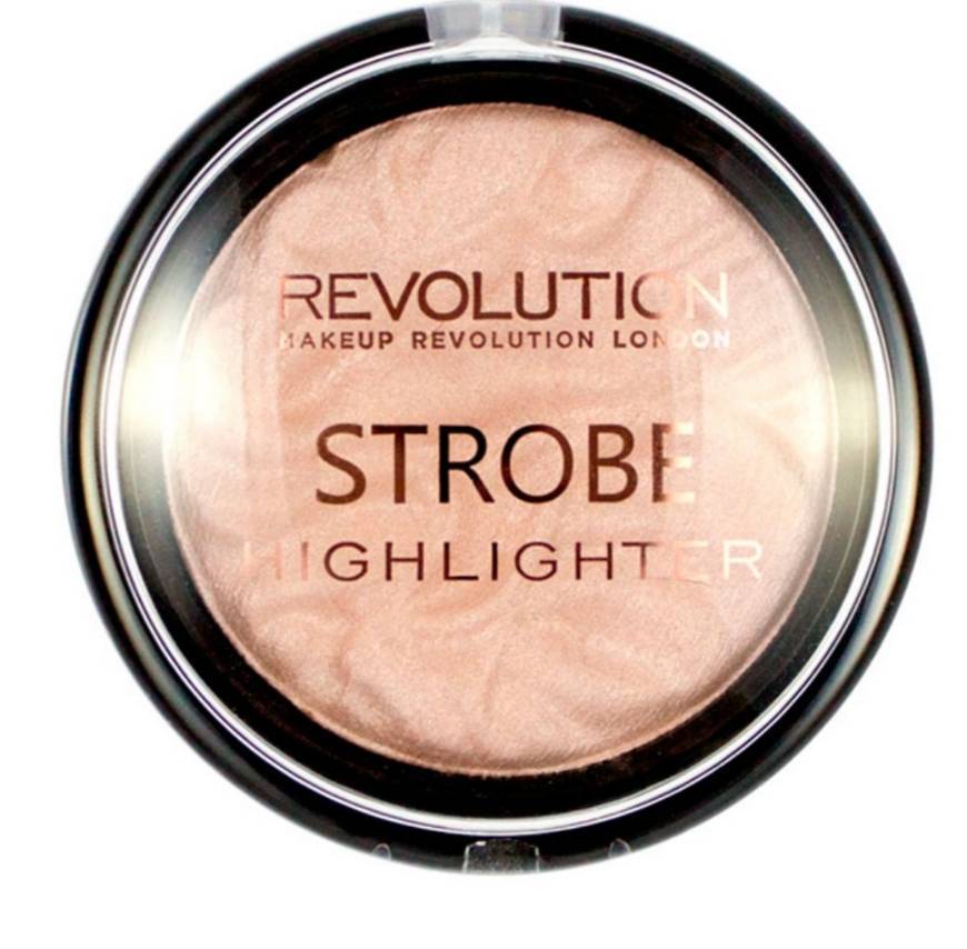 Belleza Makeup Revolution Strobe Highlighter Gold Addict Rozświetlacz do twarzy