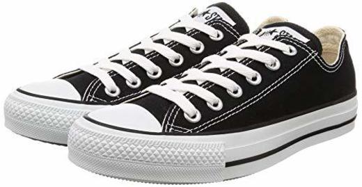 Converse Unisex Chuck Taylor All Star Ox Low Top Classic Black Sneakers