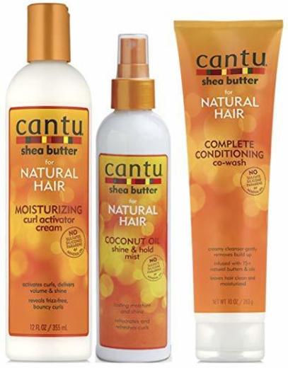 Cantu Shea Butter For Natural Hair 3 PCS Set